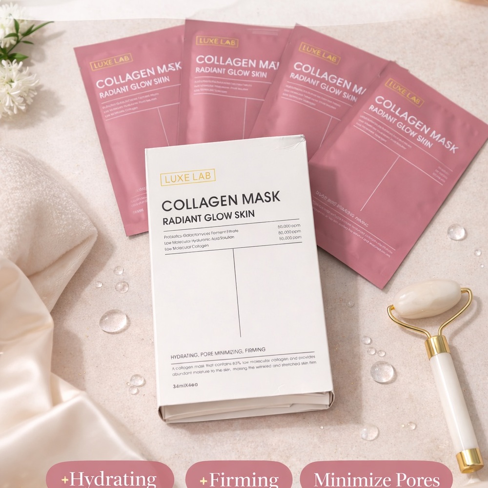 Collagen Mask - Radiant Pink Glow